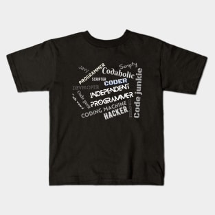 independent developer | coder | tech slang | cool names for coders Kids T-Shirt